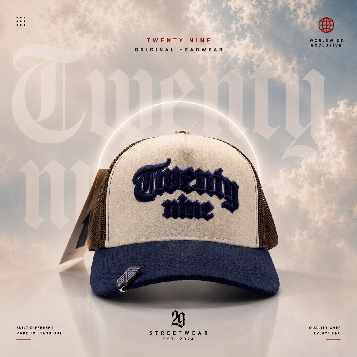 TWENTY NINE (BEIGE/AZUL)