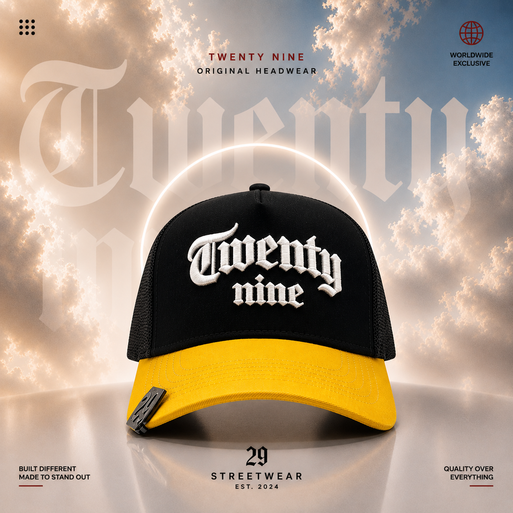 TWENTY NINE (NEGRO/AMARILLO)
