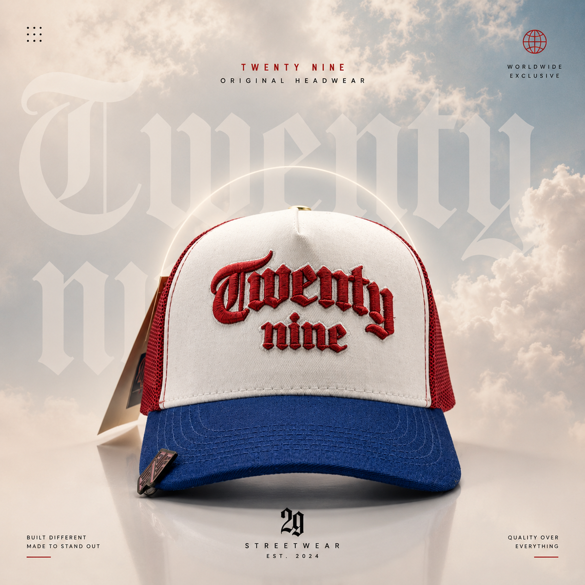 TWENTY NINE (ROJO/BLANCO/AZUL)