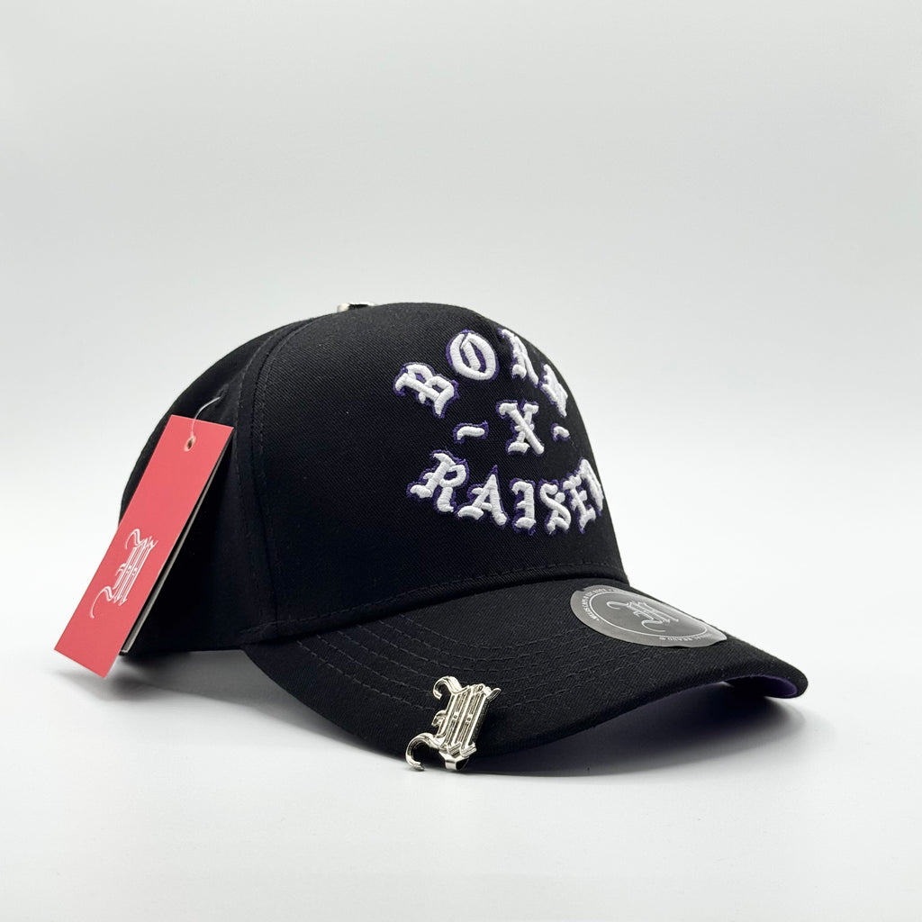 BORN X RAISED / NEGRO - MORADO