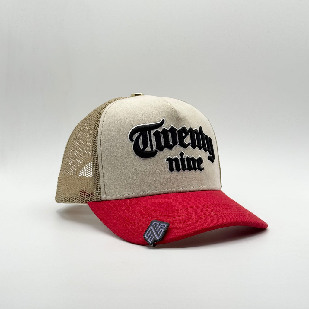 TWENTY NINE (BEIGE/ROJO)