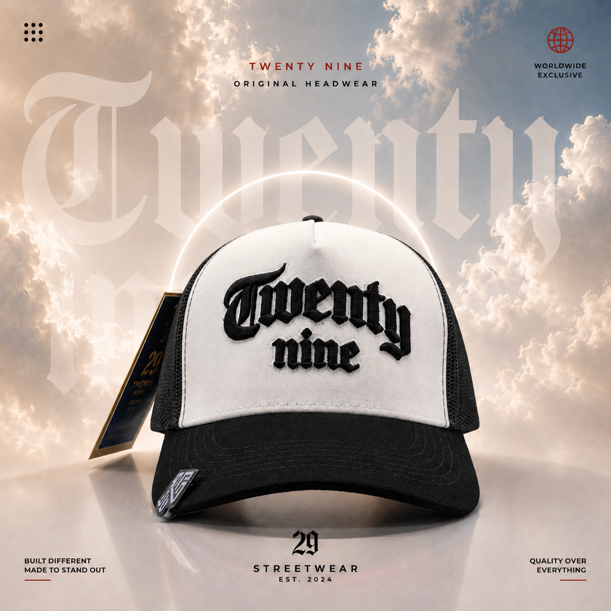 TWENTY NINE (BLANCO/NEGRO)