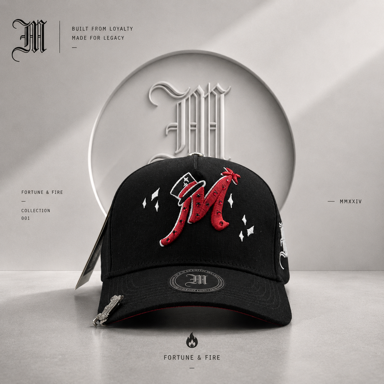 MELOS MAGIC / NEGRO - ROJO
