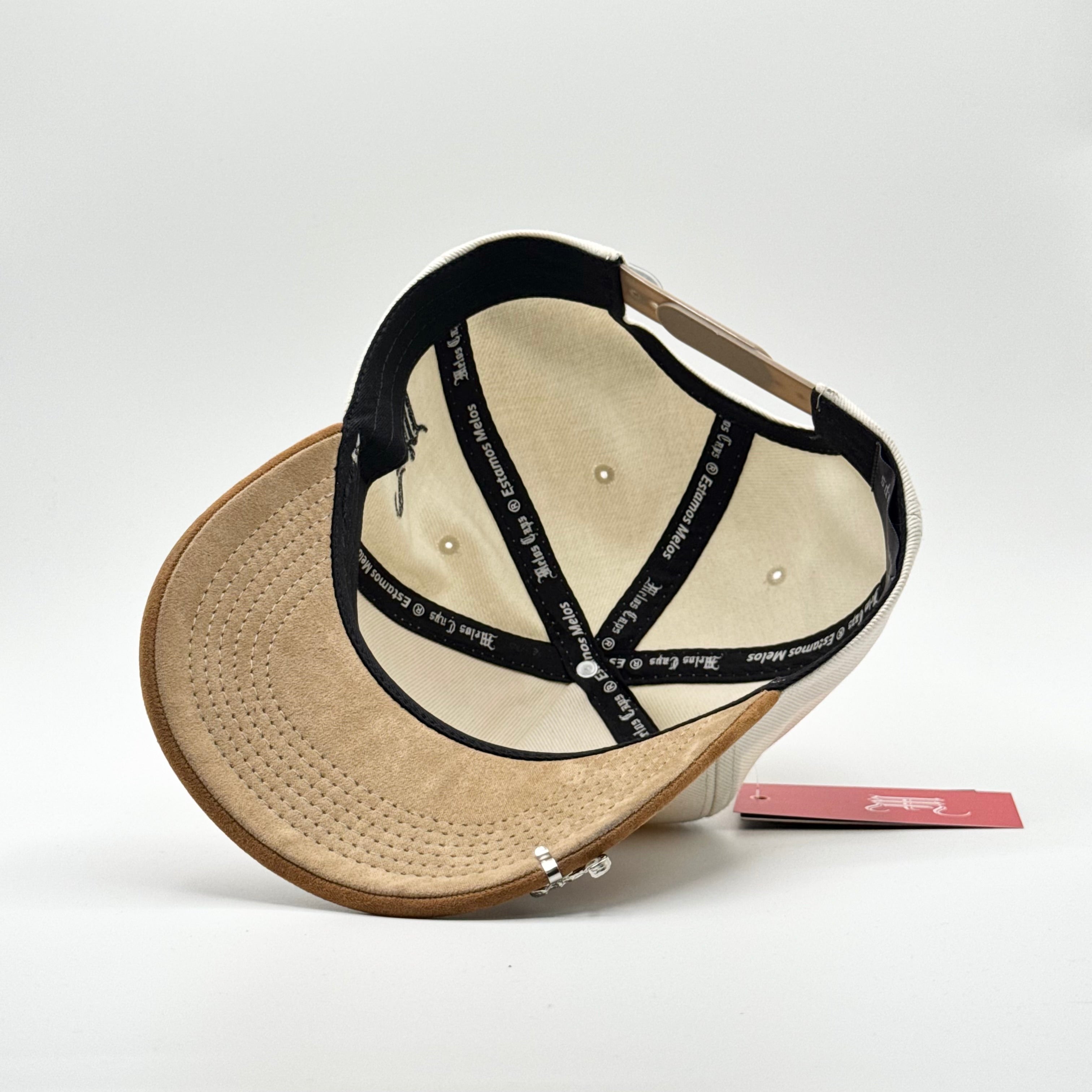 3 ESTRELLAS BEIGE / VISOR GAMUZA