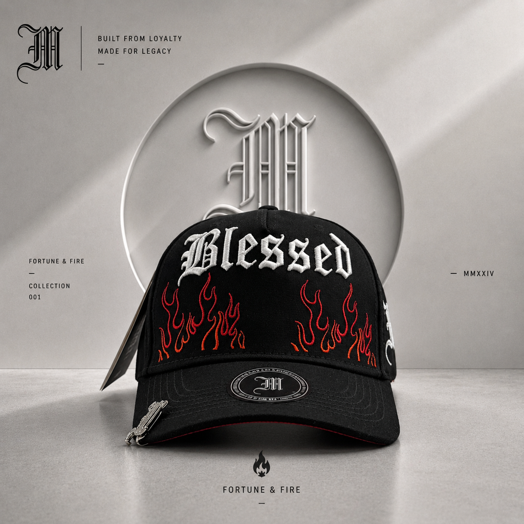 BLESSED / NEGRO - ROJO