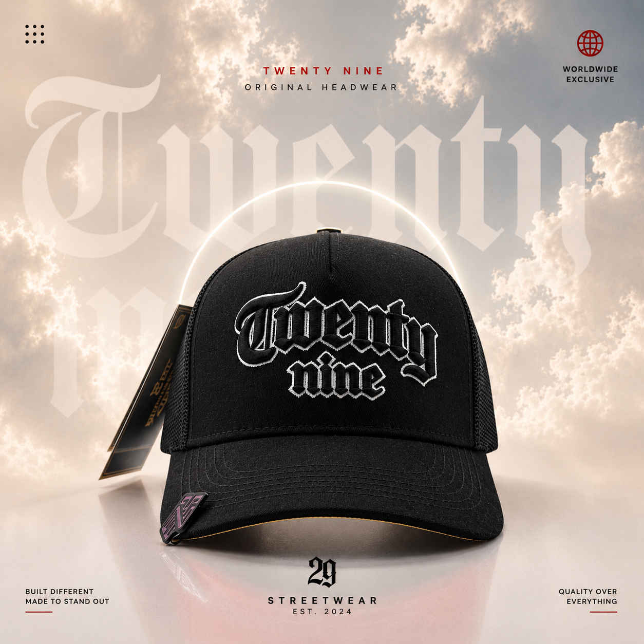 TWENTY NINE (NEGRO/AMARILLO)