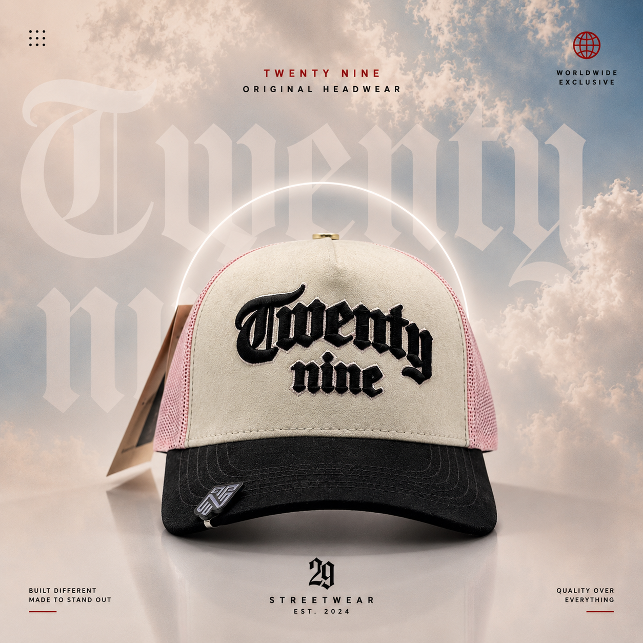 TWENTY NINE (BEIGE/NEGRO)
