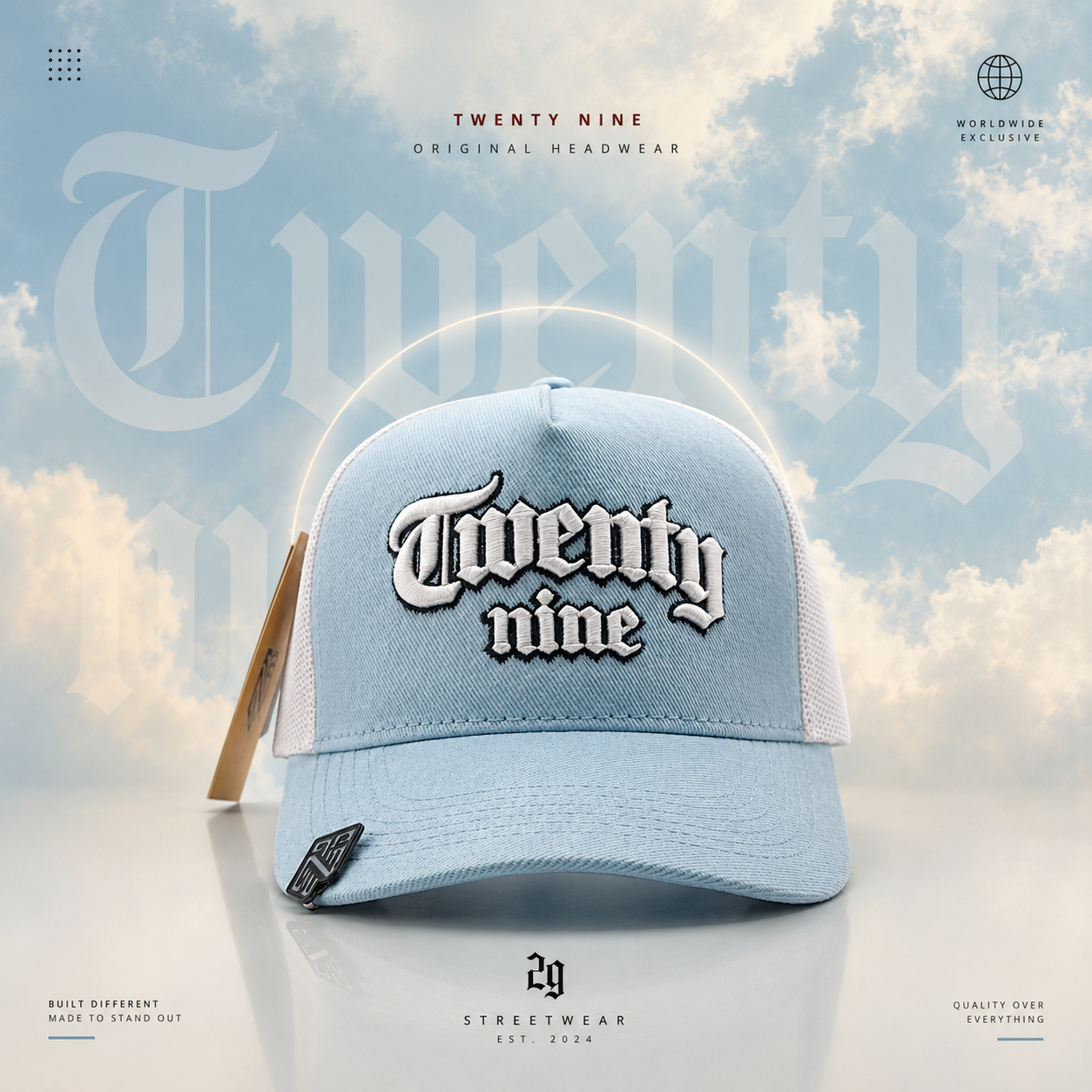 TWENTY NINE /CELESTE ACID/BLANCO)