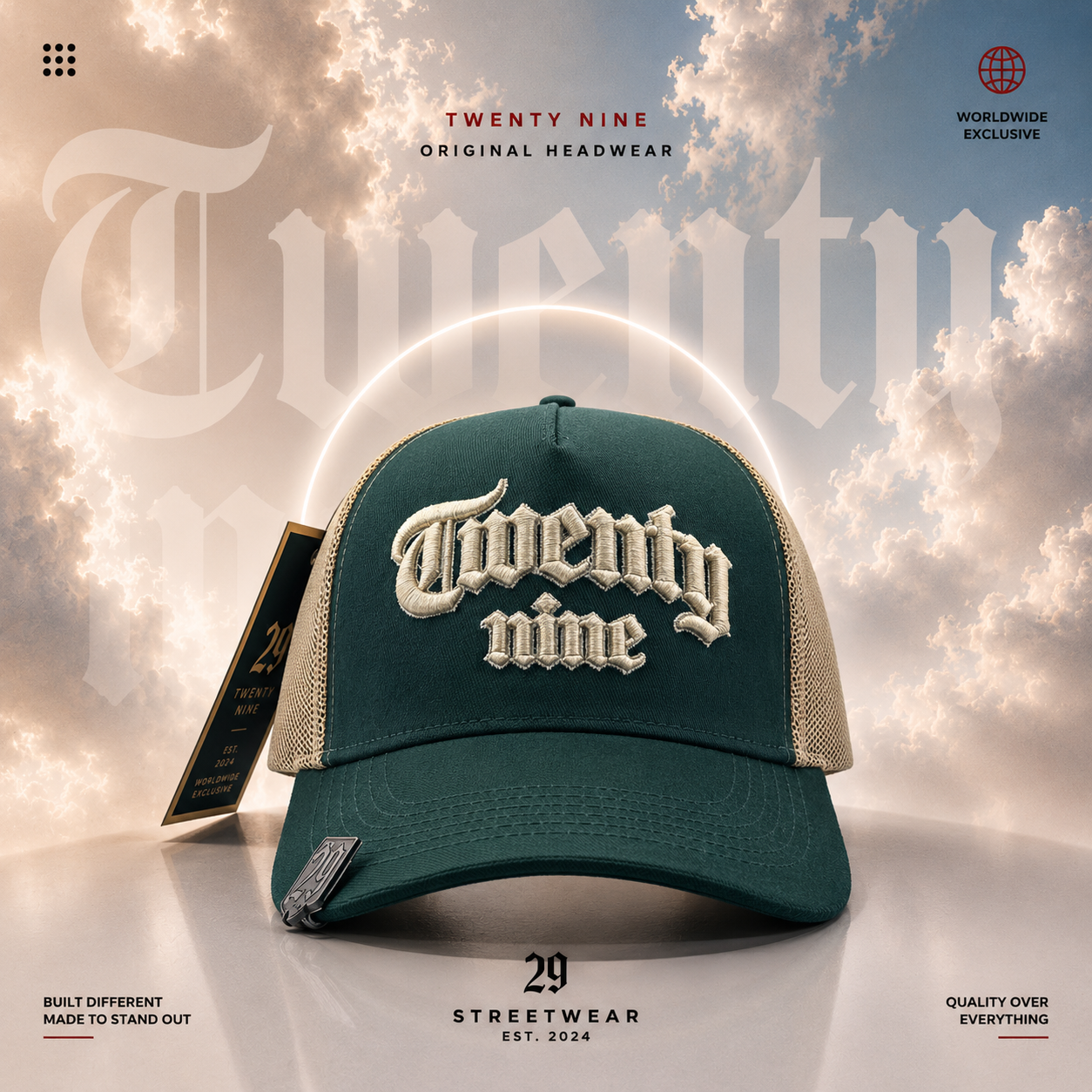 TWENTY NINE (VERDE/CAQUI)